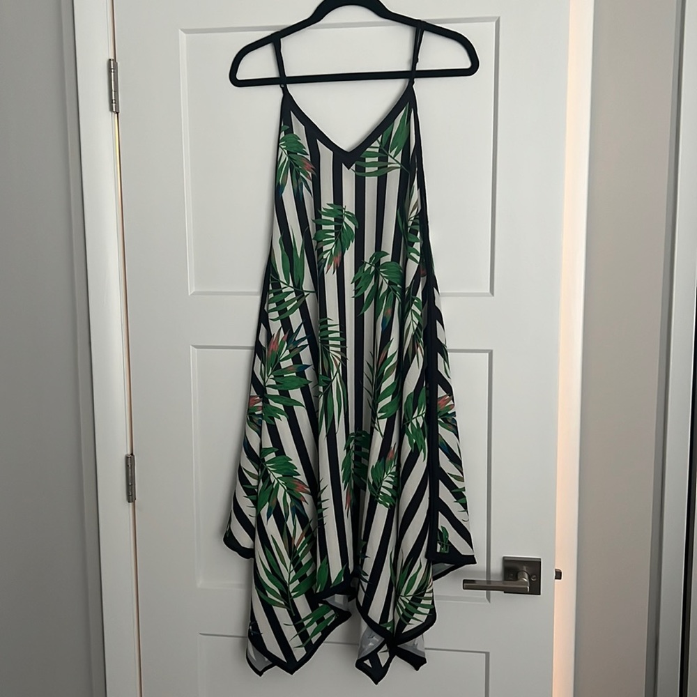 Tropical dress or cover up